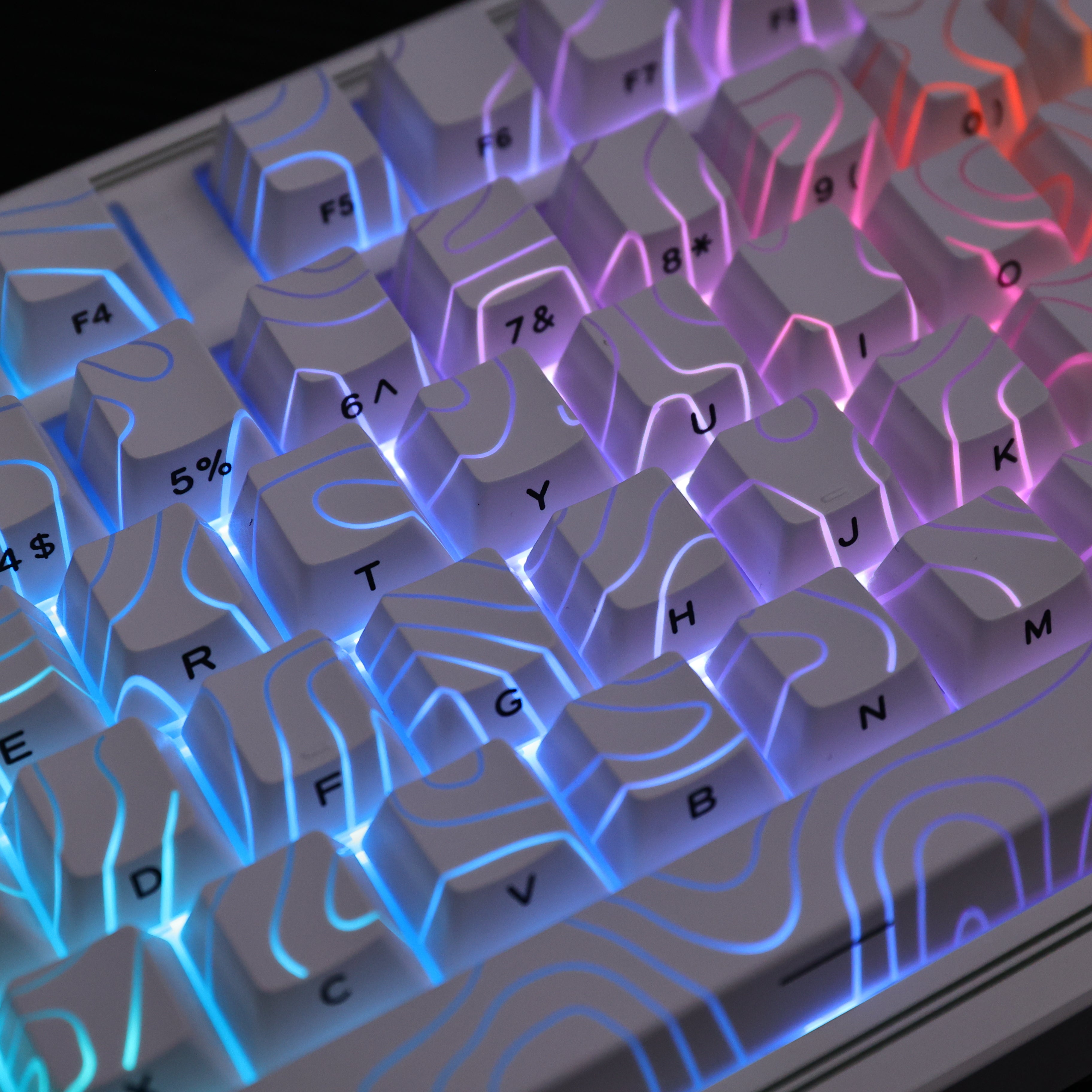 translucent contour keycaps Sri Lanka
