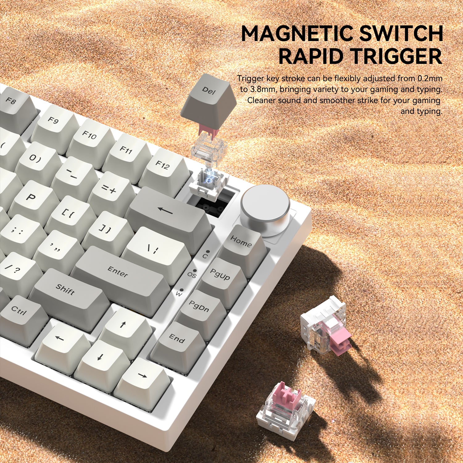 Attack Shark K85 75% Rapid Trigger Keyboard