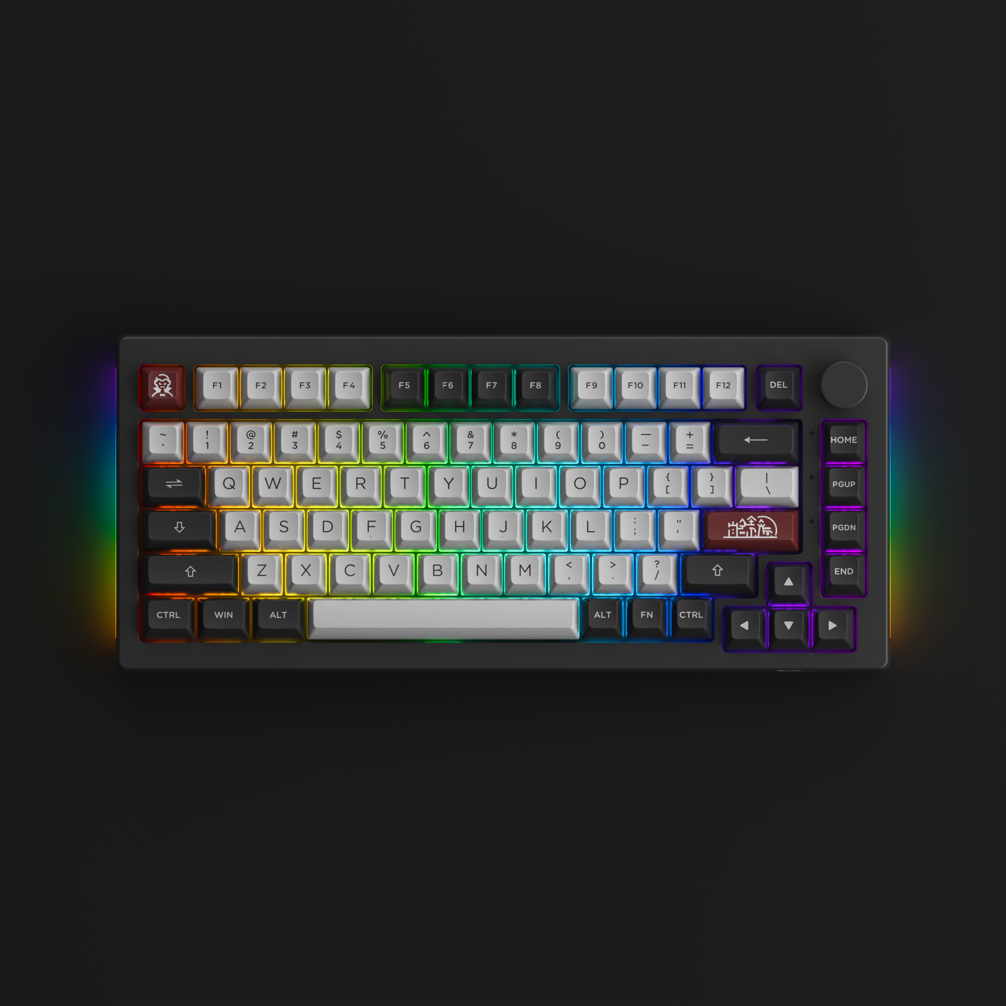 Akko 5075B Plus V2 75% Mechanical Keyboard - Disrupt