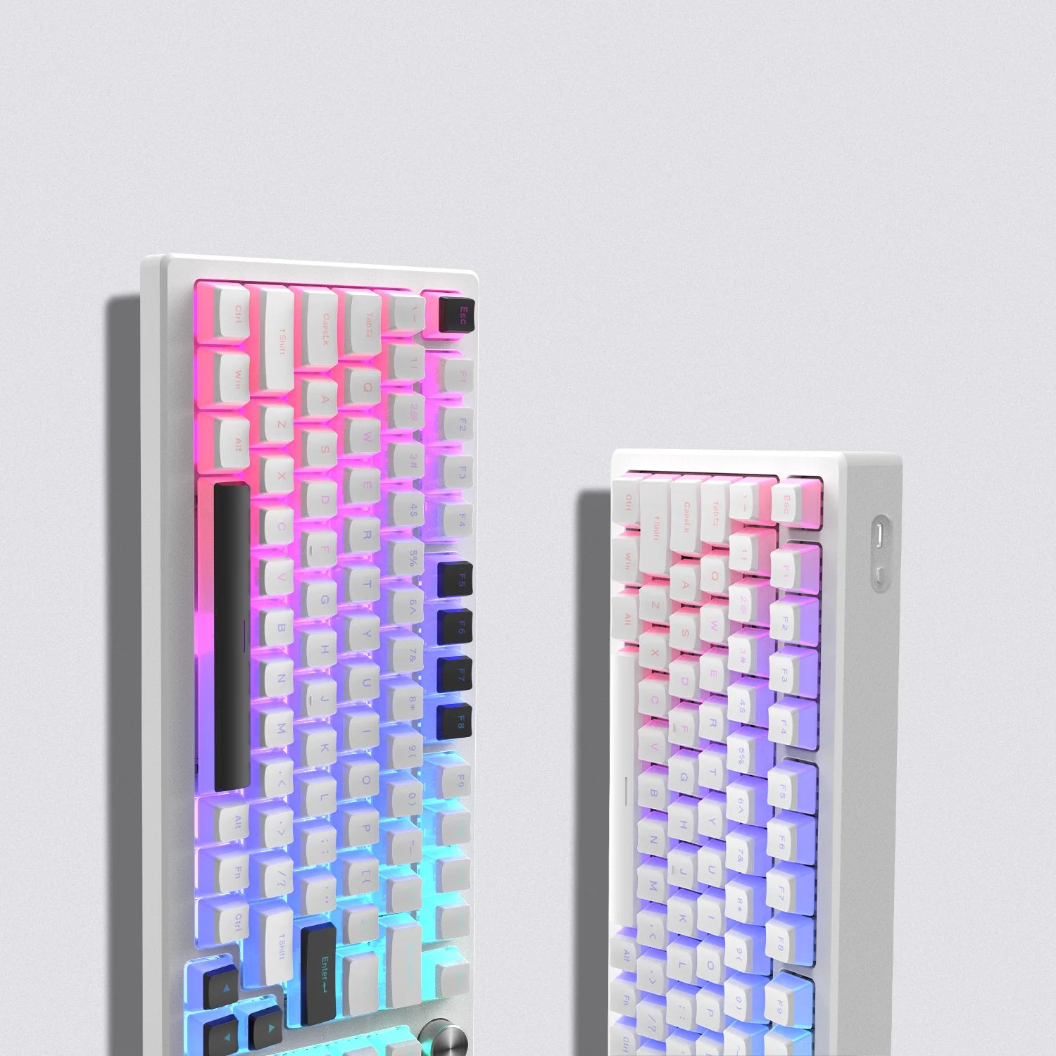 XVX White Pudding Keycaps