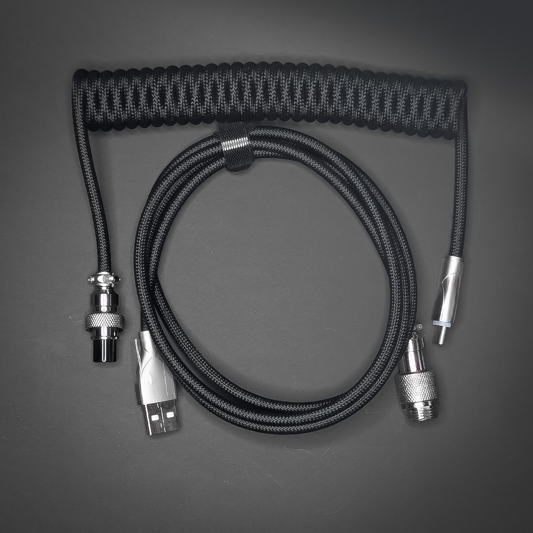 Coiled Aviator Cable
