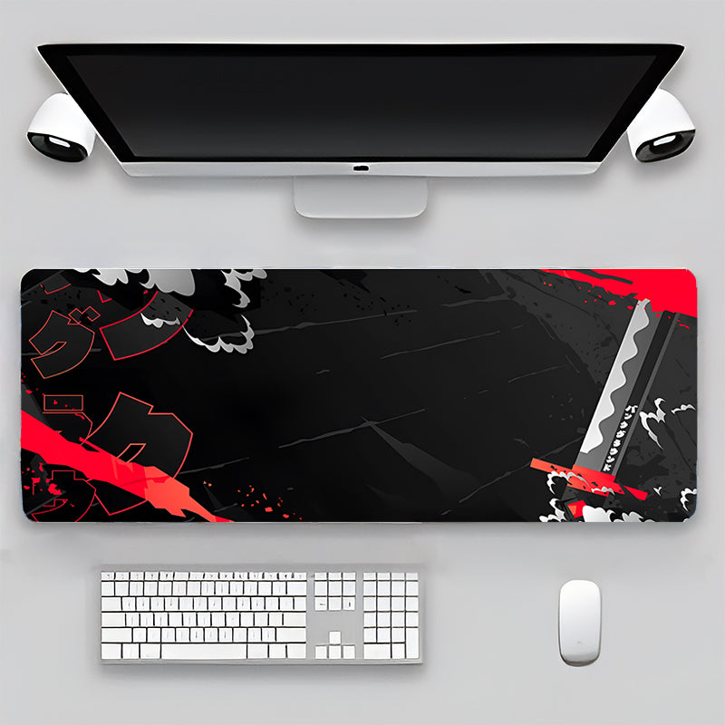 Crimson Fury Mousepad