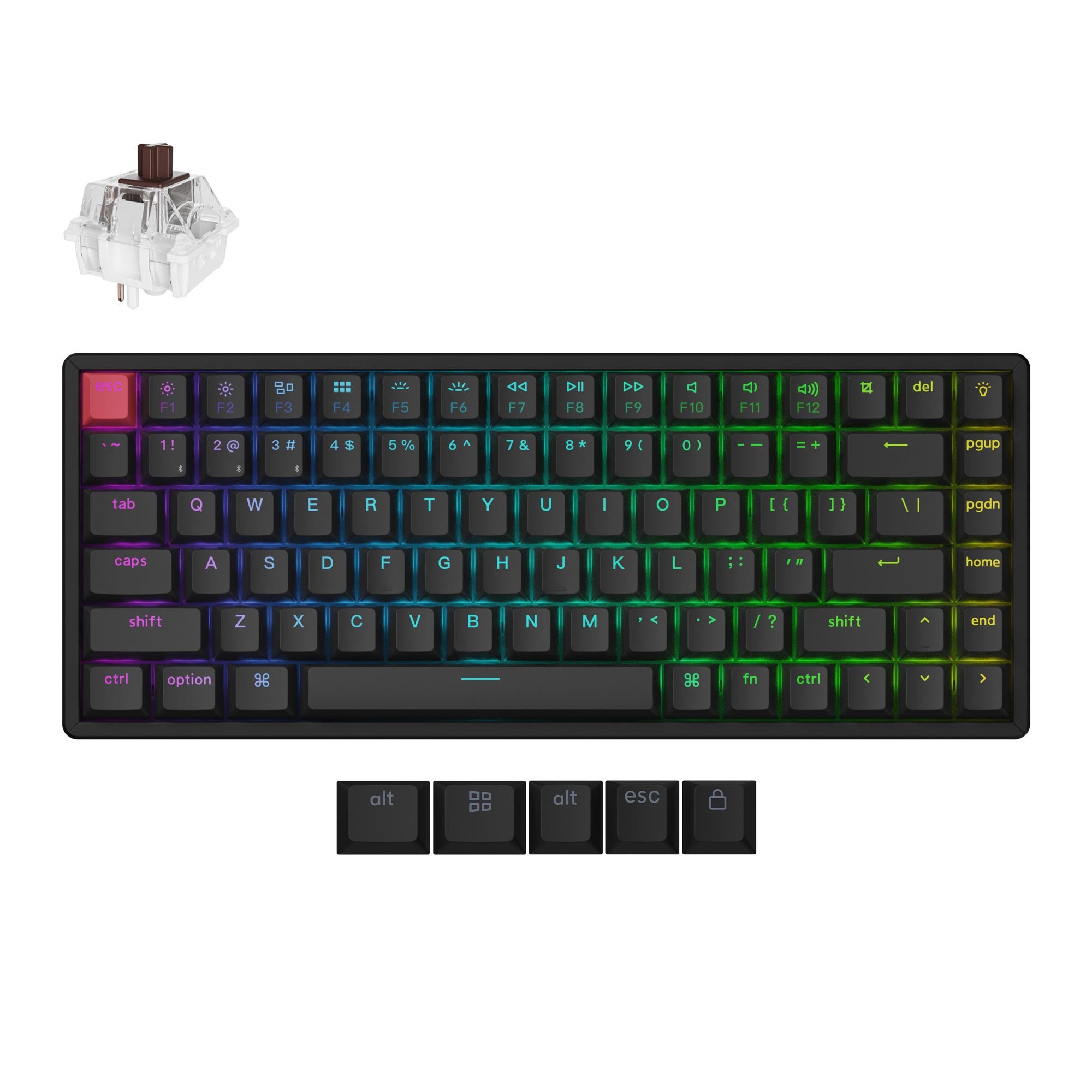 Keychron K2 QMK Aluminum Mechanical Keyboard (Version 3)