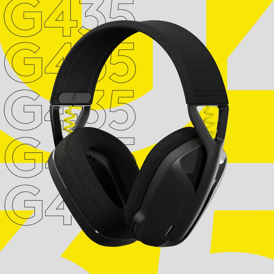 Logitech G435 Bluetooth Wireless Over-Ear Gaming high quality Headset