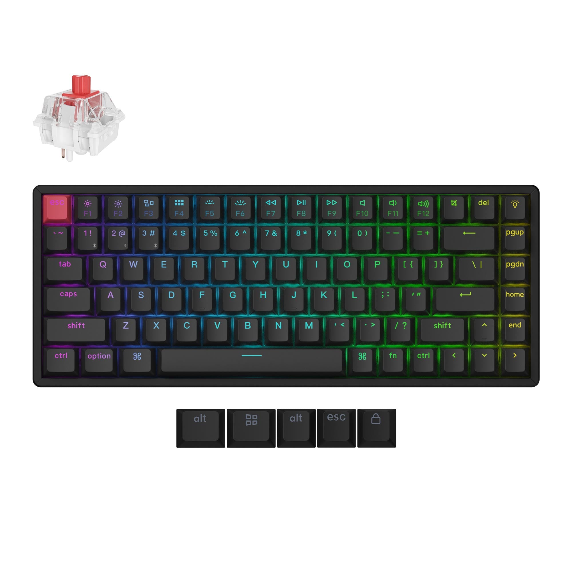 Keychron K2 QMK Aluminum Mechanical Keyboard (Version 3)