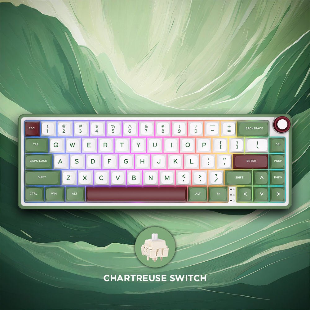 Royal Kludge RK R65 Gasket Structure 65% Mechanical Keyboard - Disrupt