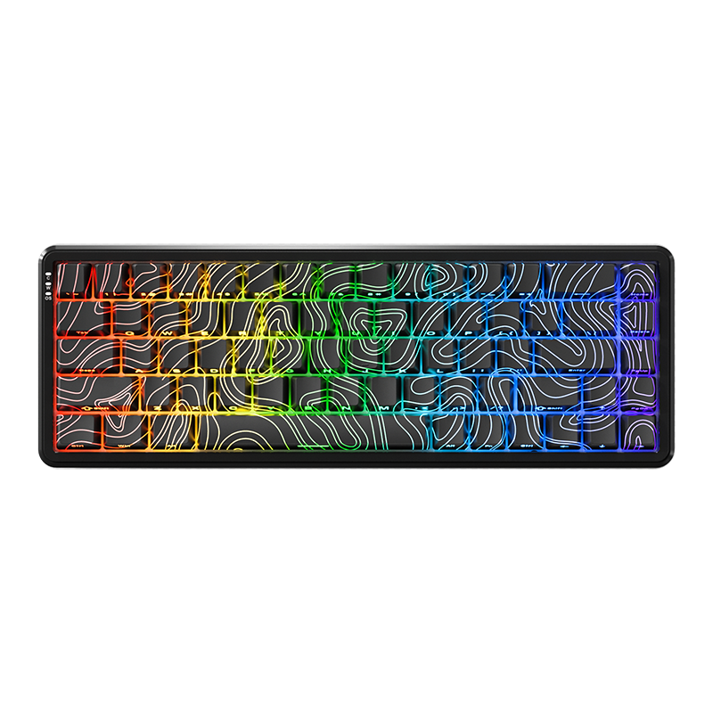 ajazz ak680 max hall effect side-print keyboard