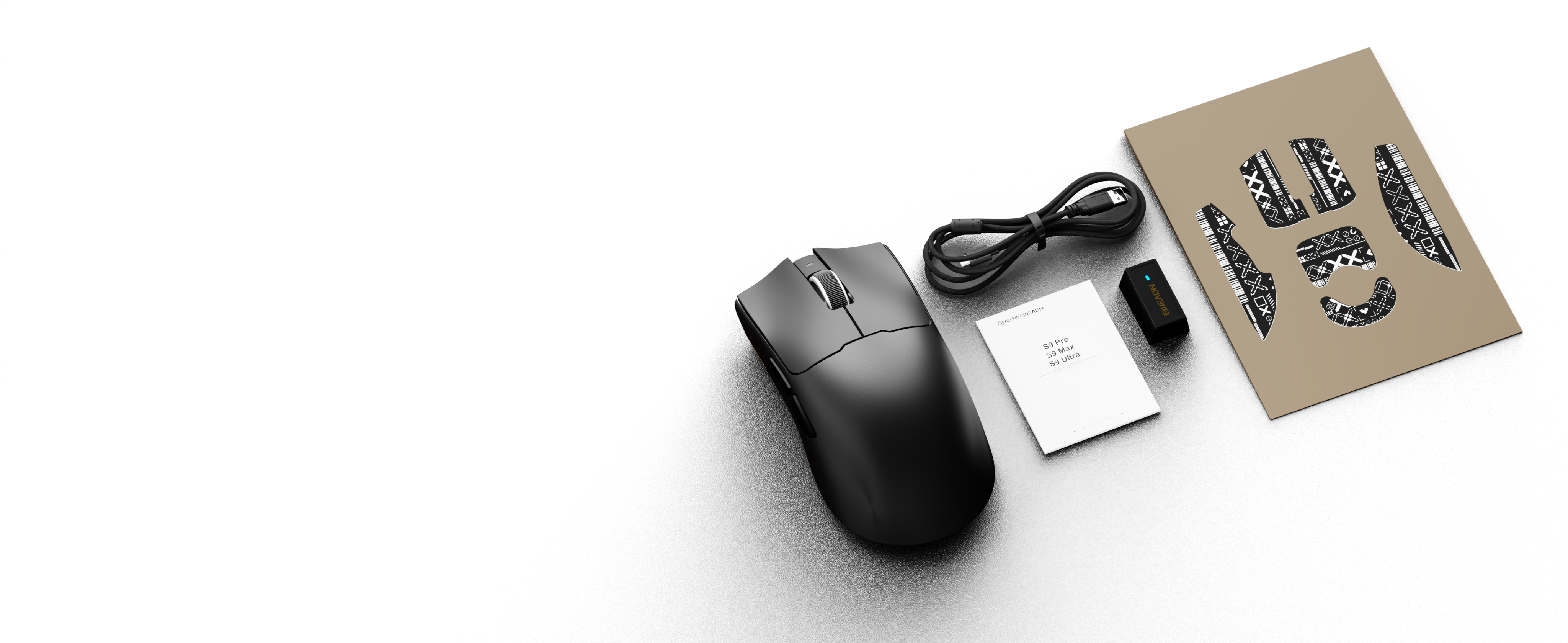 EWEADN S9 Ultra Wireless Gaming Mouse