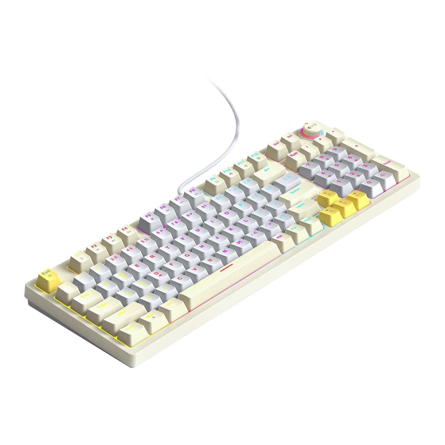 T-Wolf T50 Wired Mechanical Keyboard