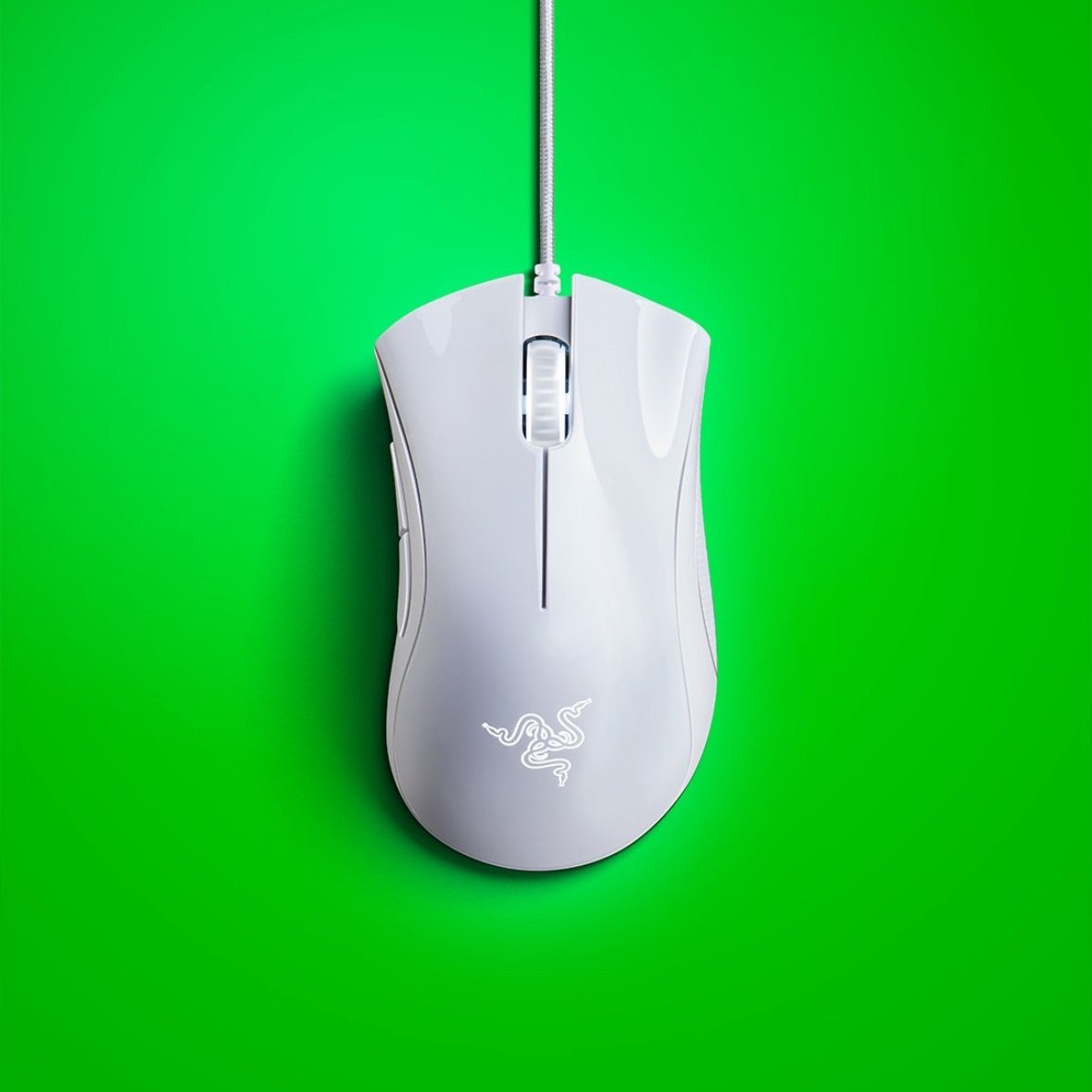 razer deathadder essential white sri lanka gaming mouse