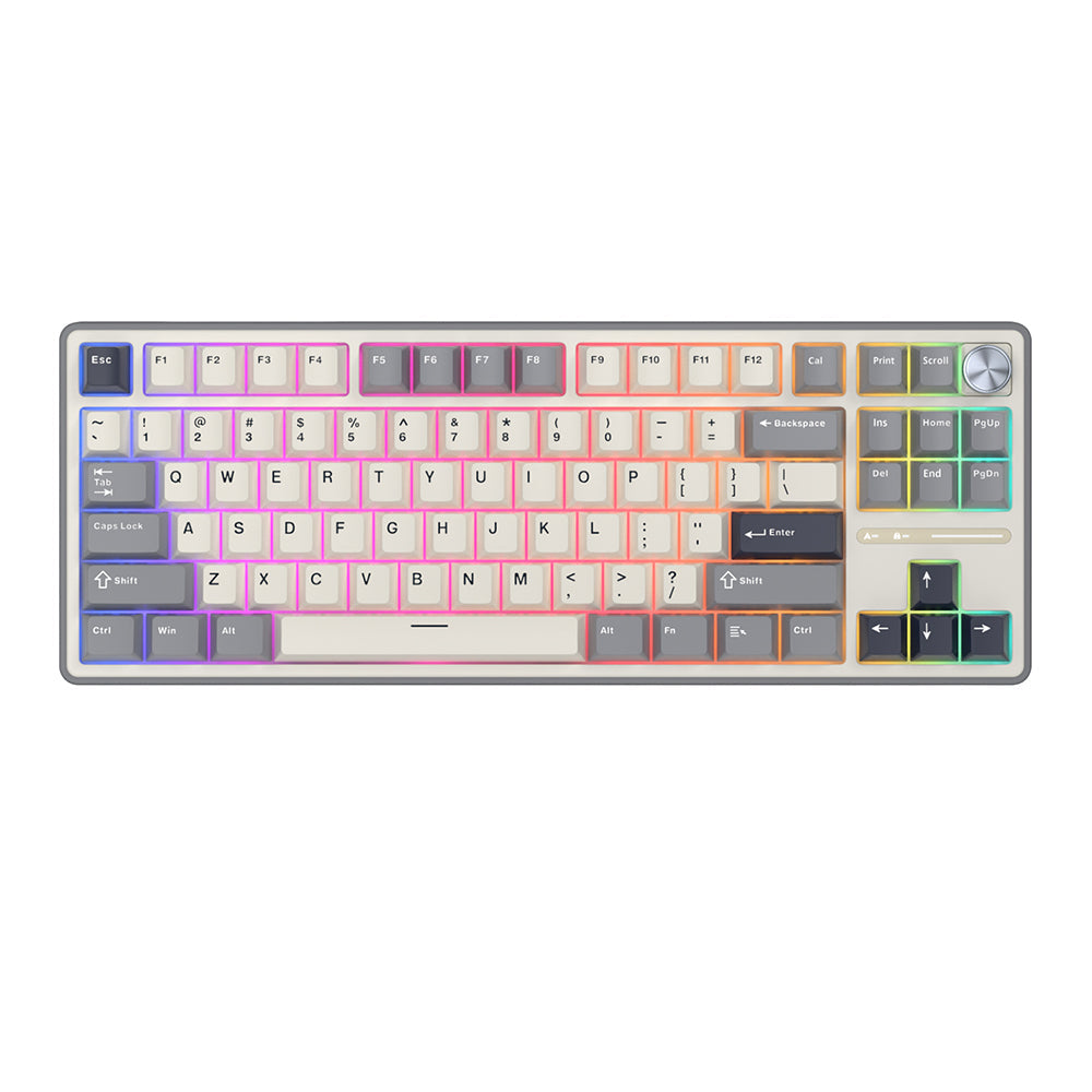 Royal Kludge RK R87 Pro Half Grey TKL Mechanical Keyboard