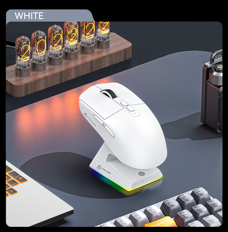 attack shark x6 gaming mouse white