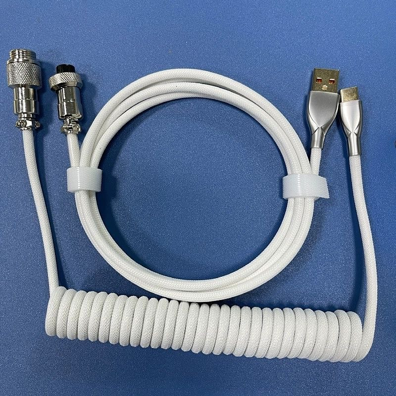 Coiled Aviator Cable