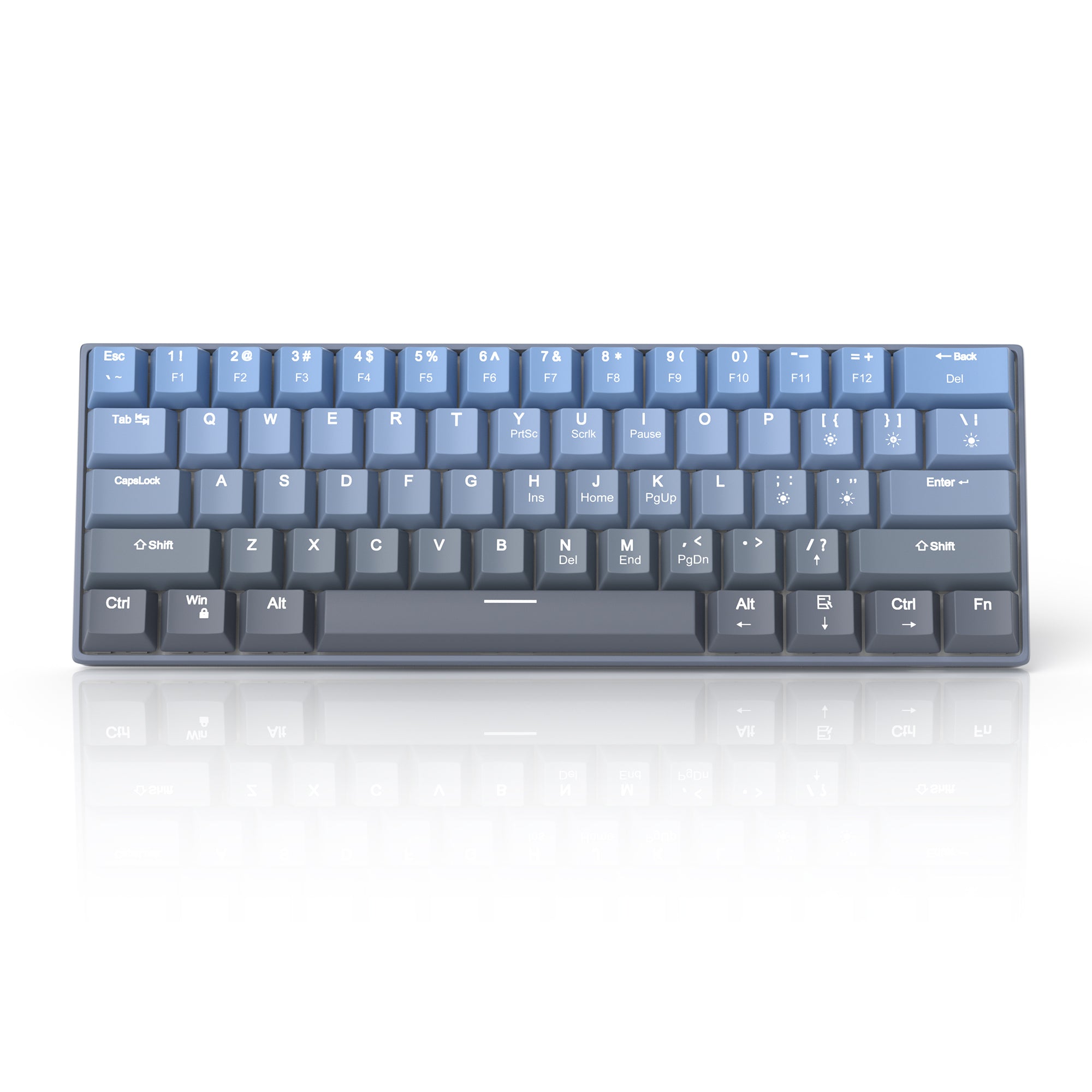MageGee MK-Star61 Blue Gradient 60% Mechanical Keyboard