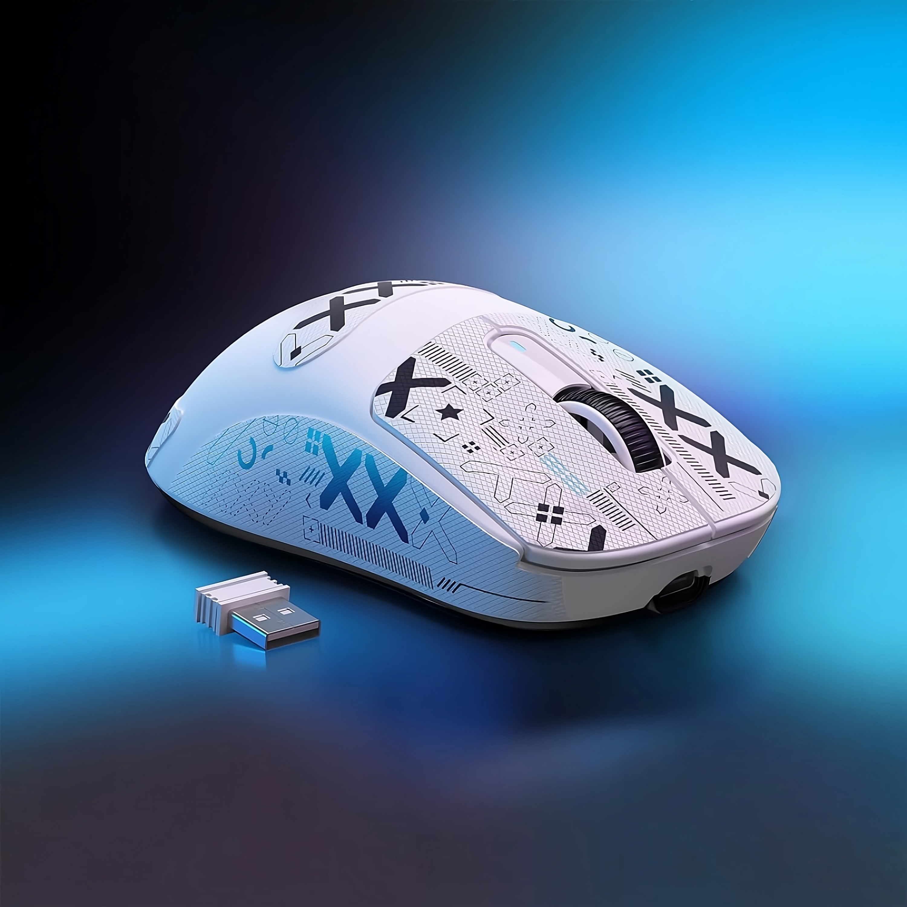 attack shark x3 gaming mouse white