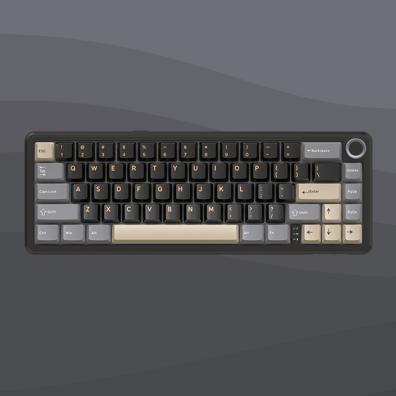 attack shark x66 starshine black keyboard