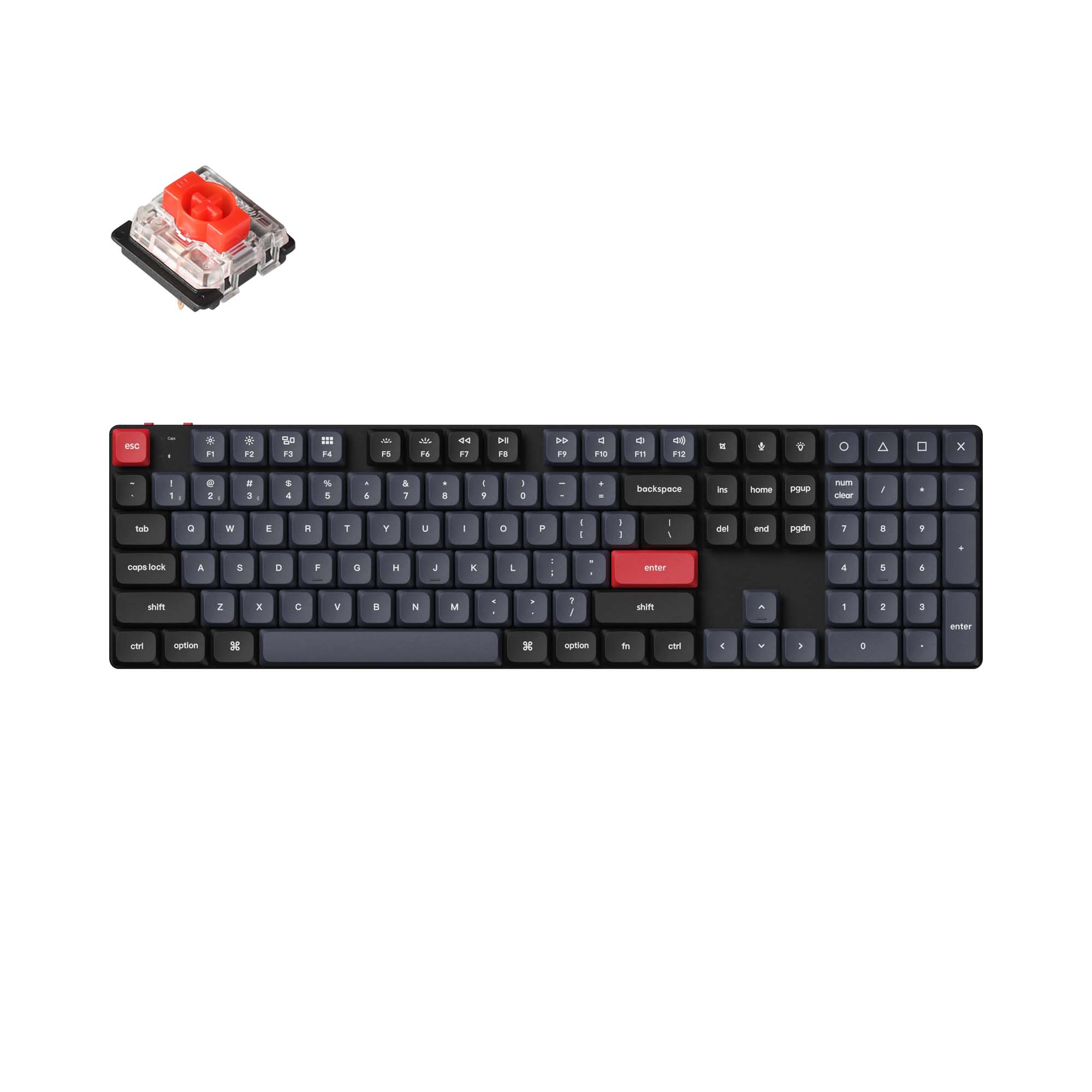 Keychron K5 Pro QMK/VIA Wireless Custom Mechanical Keyboard - Disrupt.lk Sri Lanka