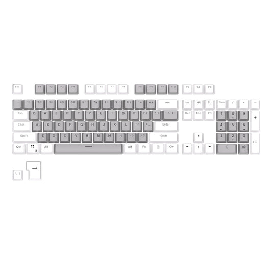 [PREORDER] Grey-White Keycap Set - Disrupt