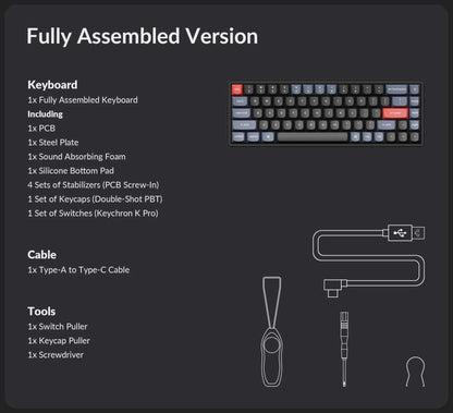 [PREORDER] Keychron K6 Pro QMK/VIA Wireless Mechanical Keyboard - Disrupt