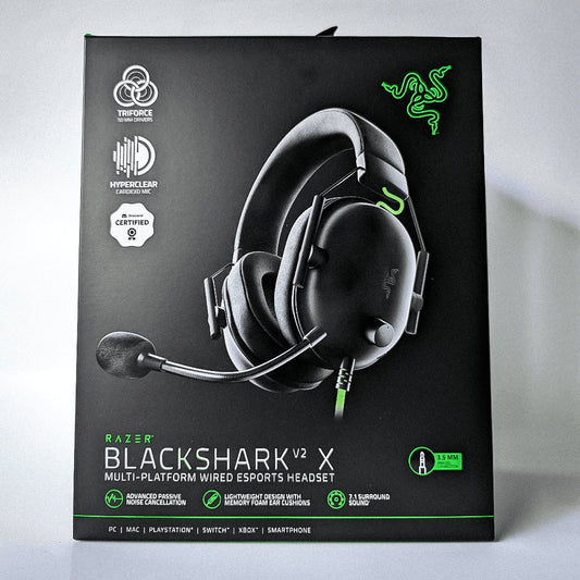 Razer BlackShark V2 X Wired Gaming Headset Black - Disrupt